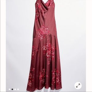 NWT Free People “We’ll Always Have Paris” Maxi Slip Dress